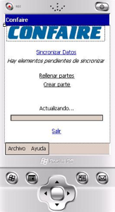 Aplicación para Smartphone de Confaire